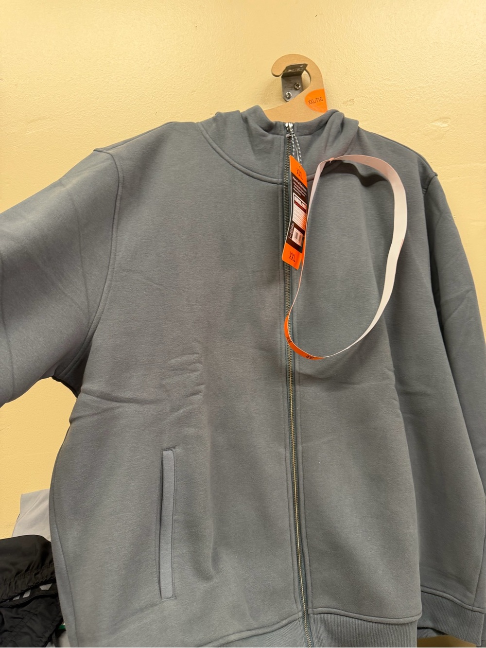 Kirkland Signature Men's Slate Gray Full-Zip Sweater
